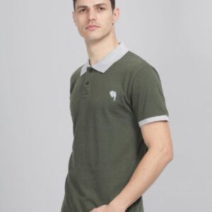 BG || Olive n Grey || 100% Cotton T-Shirt