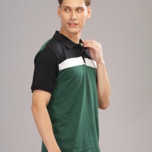 Pr27 || Green Cut n Sew Polo || 100% Cotton T-Shirt