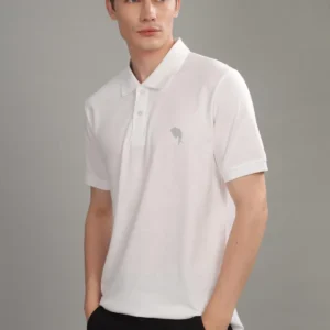 Pr32 || Royal White  || 100% Cotton T-Shirt