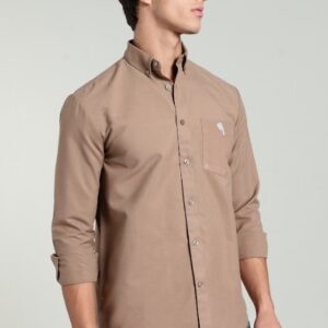 LS 002|| Brown|| Full Sleeve Shirt