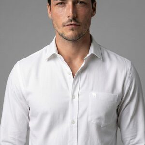 LS 004||WHITE|| Full Sleeve Shirt