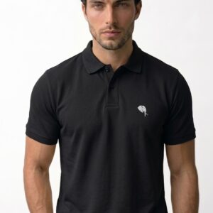 PR3 SS 008-C|| BLACK|| 100% Cotton T-Shirt