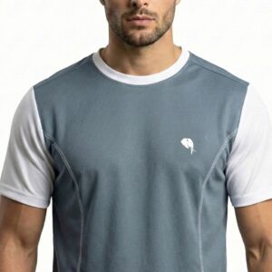 RHSOO3 ||BLUE|| Round Neck Half Sleeve